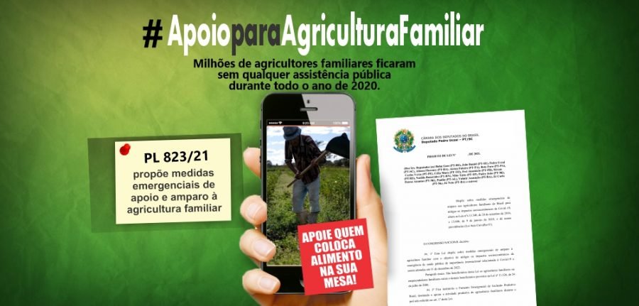 Apoio emergencial para agricultura familiar precisa ser aprovado!