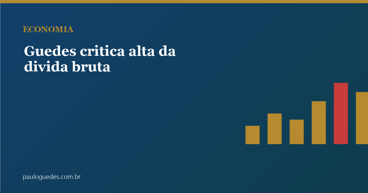Paulo Guedes classifica política fiscal atual como ‘fiscal pandêmico sem pandemia’