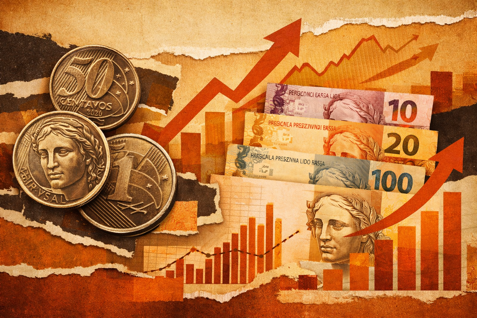 Fitch eleva previsão de PIB do Brasil para 2,1% em 2026, mas inflação segue pressionada